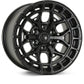 Vossen HFX-1 Wheel | 6x5.5 (6x139.7) Bolt Pattern - Satin Black / 22x9.5 / +20mm