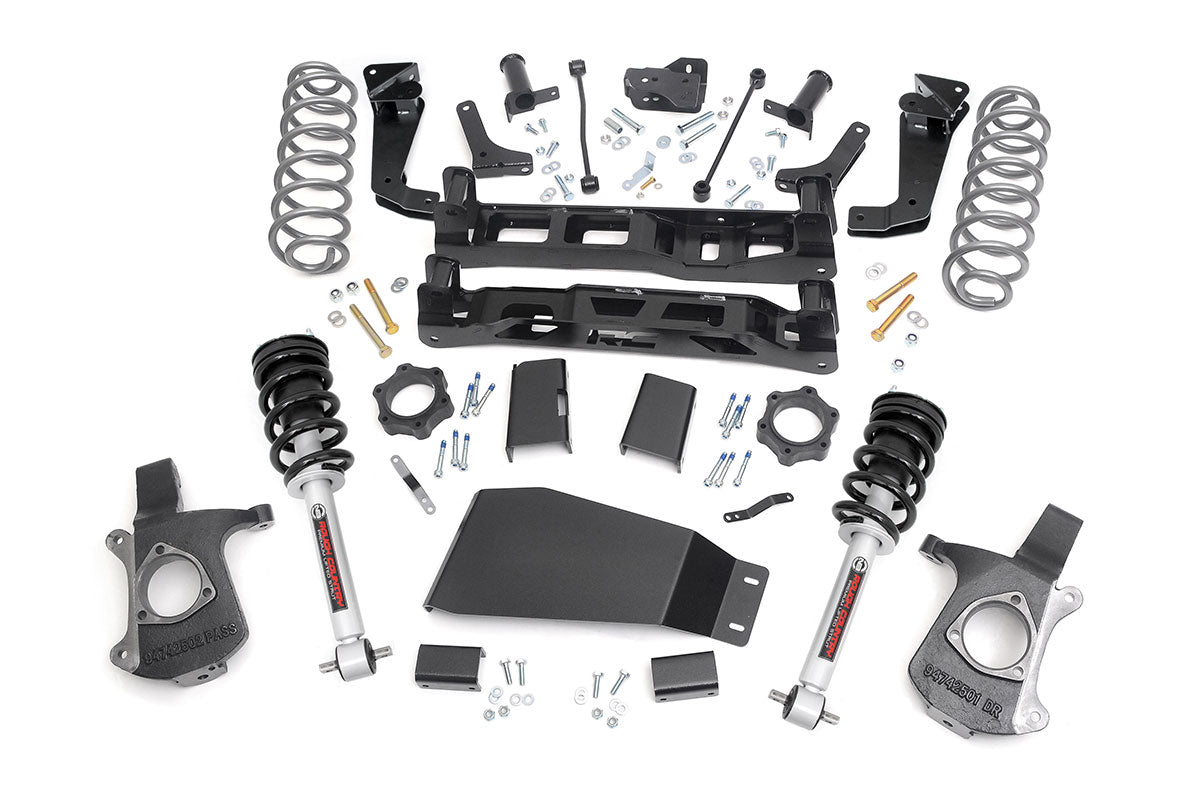 Rough Country 7 Inch Lift Kit | Chevy/GMC SUV 1500 2WD/4WD (2007-2014) - Lifted N3 Struts