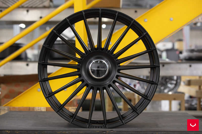 Vossen HF-8 Wheel | 5x4.5 (5x114.3) Bolt Pattern - Satin Black / 22x9 / +32mm