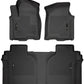 Husky Liners WeatherBeater Front & Second Seat Floor Liners - 3 Piece Fits Many 2019-2026 Chevy, GMC