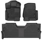 Husky Liners WeatherBeater Front & Second Seat Floor Liners - 3 Piece Fits 2017-2026 Ford F250/F350/F450