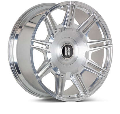 Vossen Novitec SP2 Wheel | 22x10.5 | +15mm Rear | 5x112 Bolt Pattern - Brushed Gloss Clear