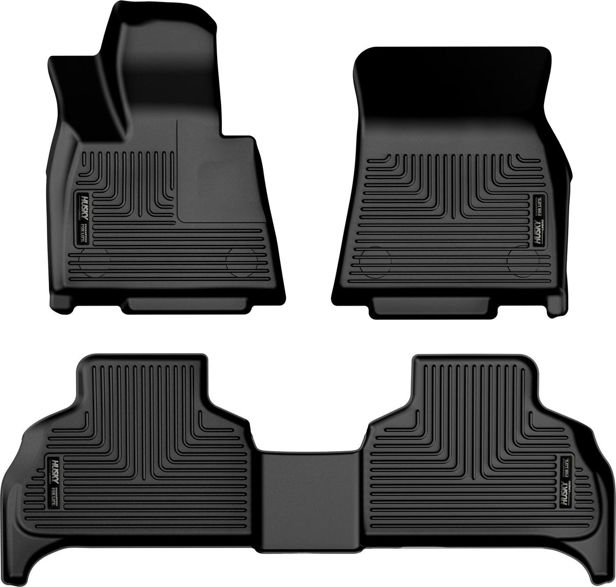 Husky Liners WeatherBeater Front & Second Seat Floor Liners - 3 Piece 95921