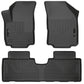 Husky Liners WeatherBeater Front & Second Seat Floor Liners - 3 Piece Fits 2018-2024 Chevy Equinox
