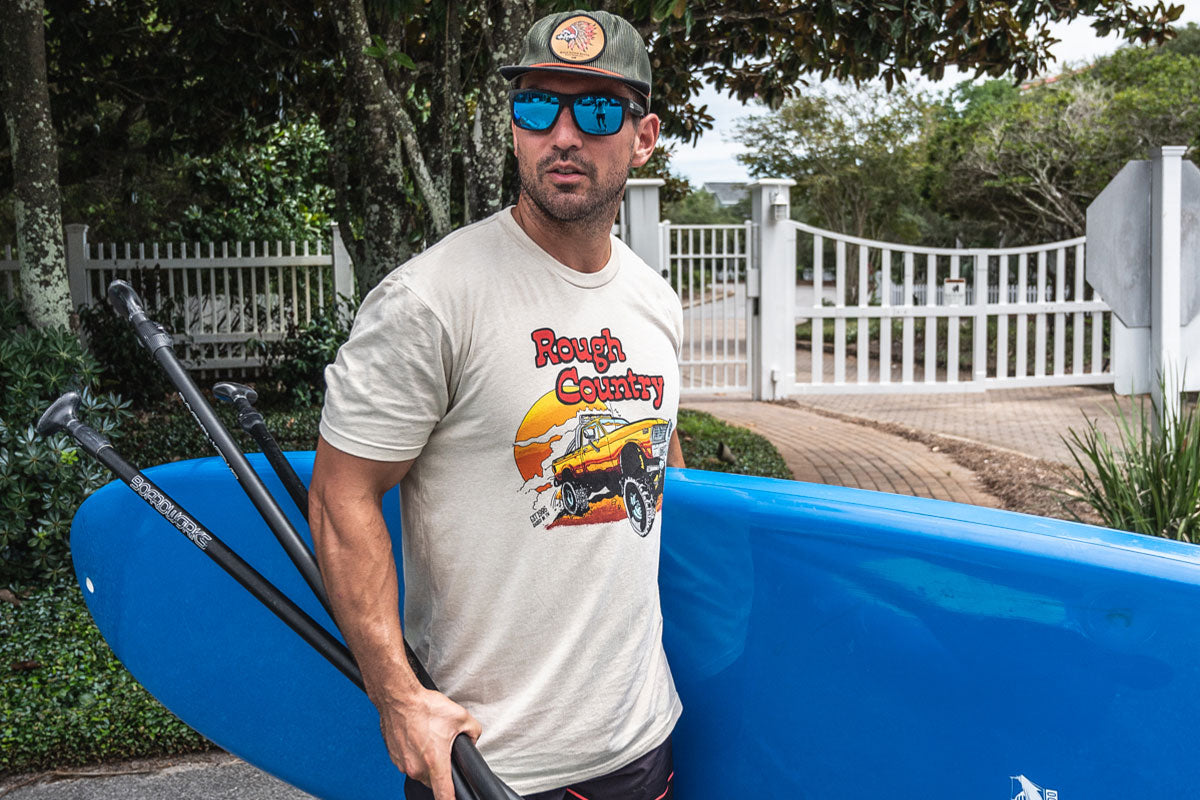 Rough Country T-Shirt | Throwback | Cream