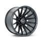 Vossen HFX-2 Wheel | 5x130 Bolt Pattern - Satin Black / 22x10 / +15mm