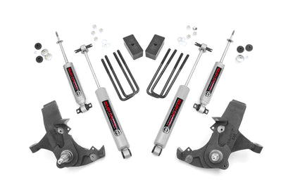 Rough Country 4 Inch Lift Kit | Chevy/GMC 1500 Truck & SUV 2WD (1988-1999)