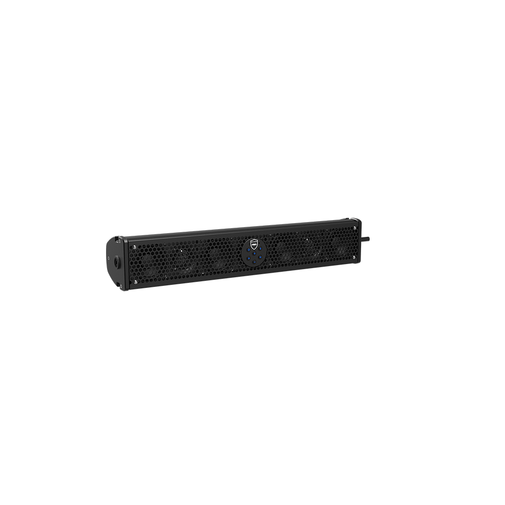 STEALTH ULTRA HD-6-B | Black All-In-One Amplified Bluetooth Soundbar with Remote