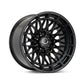 Vossen HFX-3 Wheel | 22x12 | +44mm | 8x170 Bolt Pattern - Satin Black