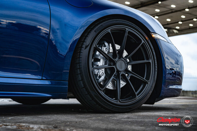Vossen Champion RS92 Wheel | 21x9.5 | +50mm Front | 5x130 Bolt Pattern - Satin Black