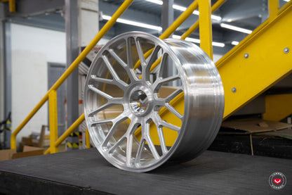 Vossen GEN-03 Wheel | 20x10.5 | +25mm | 5x120 Bolt Pattern - CNTR Lock Nut / Brushed Gloss Clear