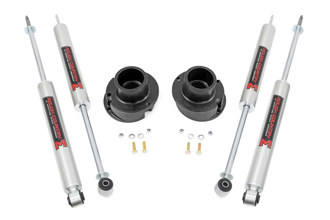 Rough Country 2.5 Inch Leveling Kit | Ram 2500 (14-26)/3500 (13-26) 4WD - M1 Monotube / Coil Spring