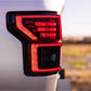 XB LED Tail Lights: Ford F-150 (15-20 / Red Lens / Set) - Trucks R Us