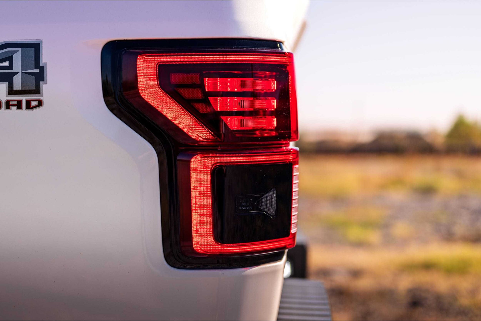 XB LED Tail Lights: Ford F-150 (15-20 / Red Lens / Set) - Trucks R Us