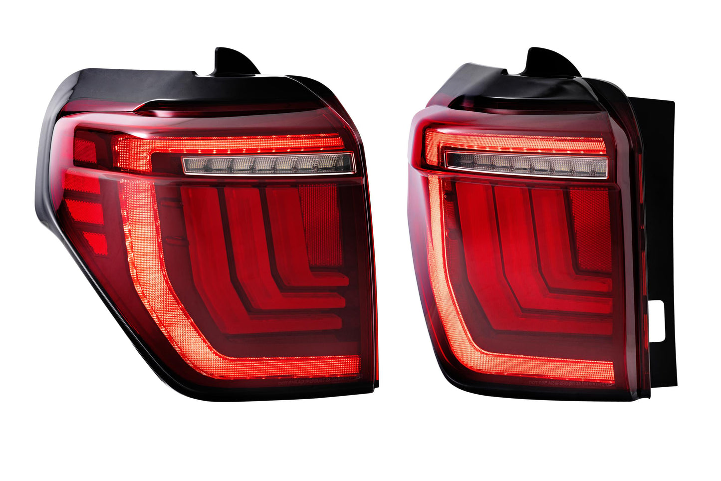 XB LED Tail Lights: Toyota 4Runner (10-24 / Red Lens / Set) - Trucks R Us