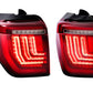 XB LED Tail Lights: Toyota 4Runner (10-24 / Red Lens / Set) - Trucks R Us
