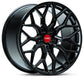 Vossen HF-2 Wheel | 5x112 Bolt Pattern - Gloss Black / 20x11 / +36mm