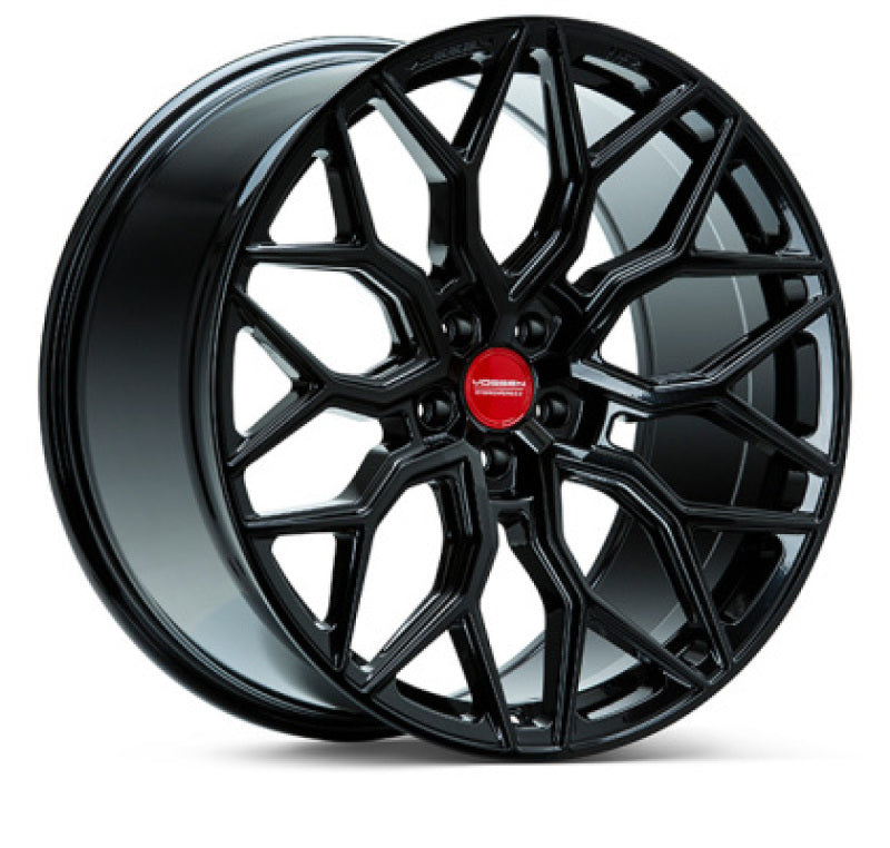 Vossen HF-2 Wheel | 5x112 Bolt Pattern - Gloss Black / 20x11 / +36mm