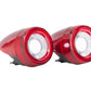 XB LED Tail Lights: Ferrari F430 (05-10 / Red Lens / Set)
