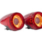 XB LED Tail Lights: Ferrari F430 (05-10 / Red Lens / Set)