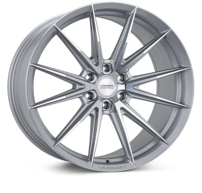 Vossen HFX-2 Wheel | 6x5.5 (6x139.7) Bolt Pattern - Silver Polished / 22x9.5 / +20mm