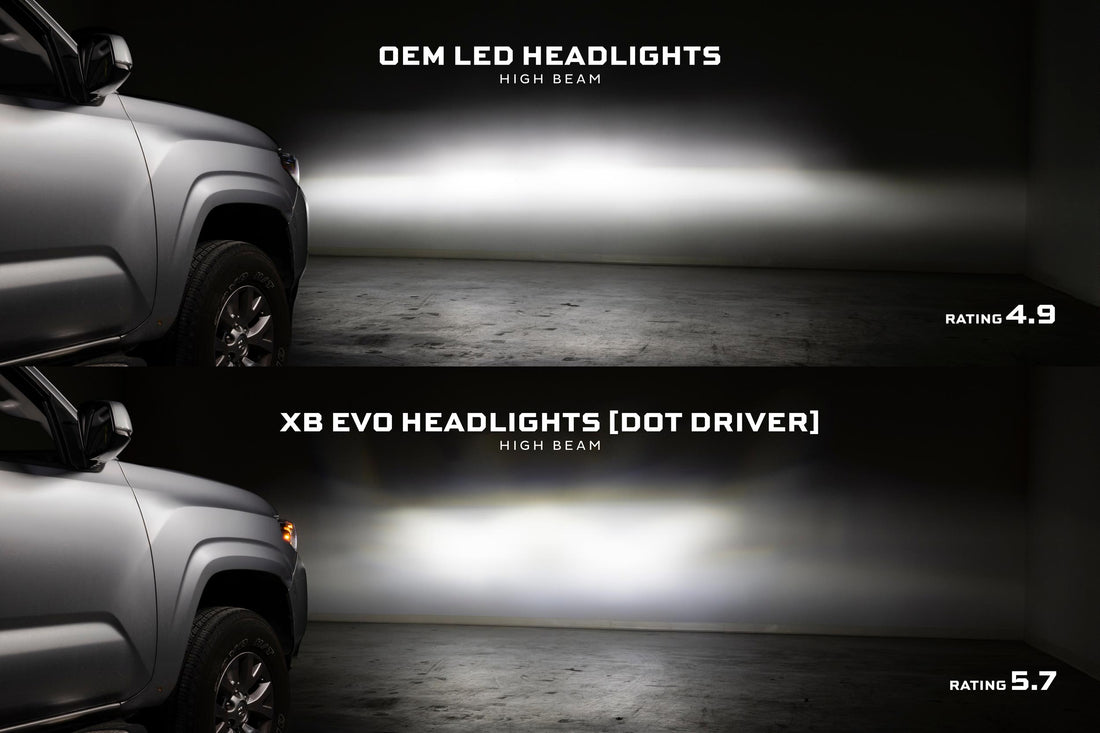 XB Evo Headlights: Toyota Tacoma (16-23 / Set)