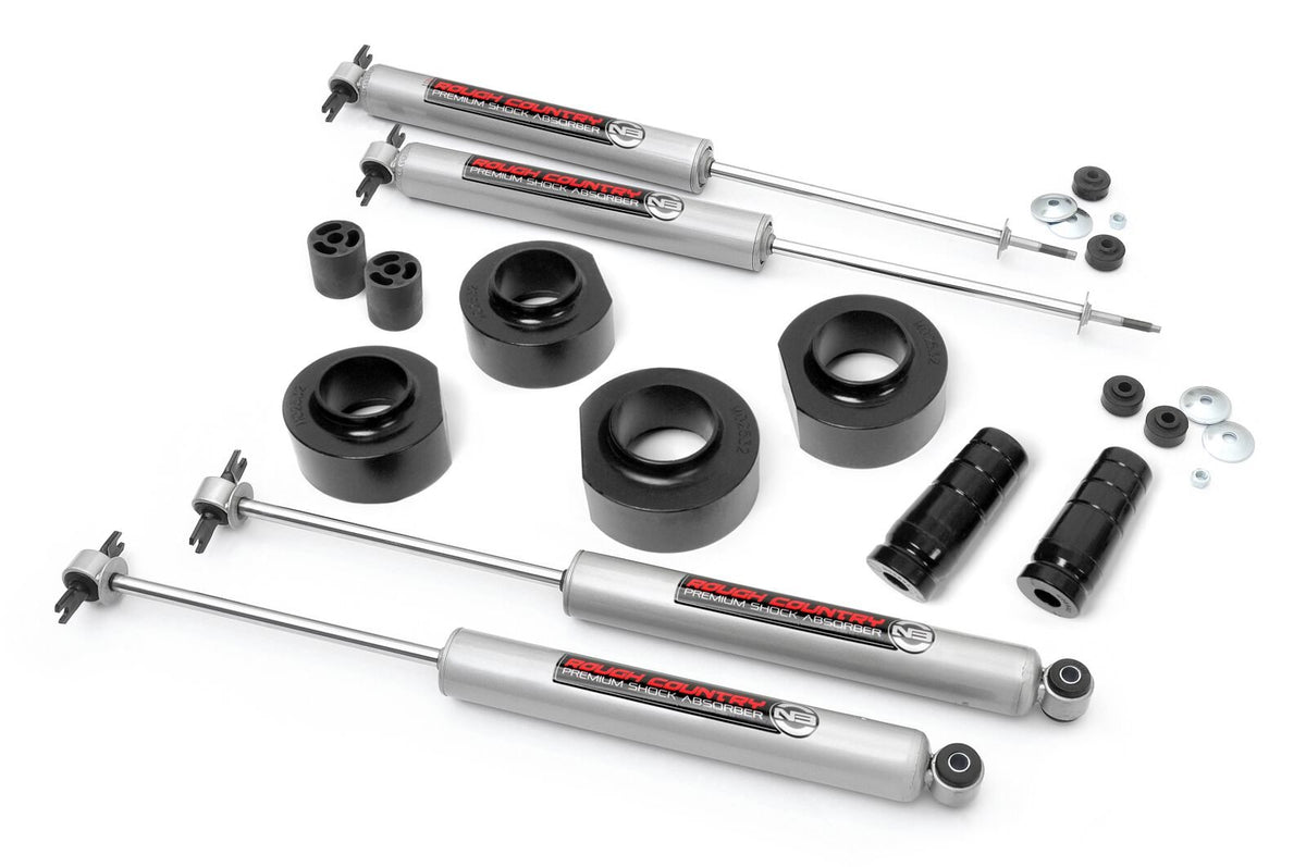 Rough Country 1.5 Inch Lift Kit | Jeep Wrangler TJ 4WD (1997-2006) - Premium N3
