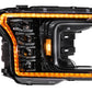 XB LED Headlights: Ford F-150 (18-20 / Amber DRL / Set)