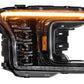 XB LED Headlights: Ford F-150 (18-20 / Amber DRL / Set)