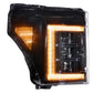 XB LED Headlights: Ford Super Duty (11-16 / Amber DRL / Set)