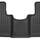 Husky Liners WeatherBeater Second Seat Floor Liner - 1 Piece Fits 2013-2018 Hyundai Santa Fe Sport, 2017-2018 Santa Fe