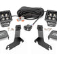 Rough Country LED Ditch Light Kit | Chevy Silverado 1500 (1999-2006) - Black Series w/ Amber DRL