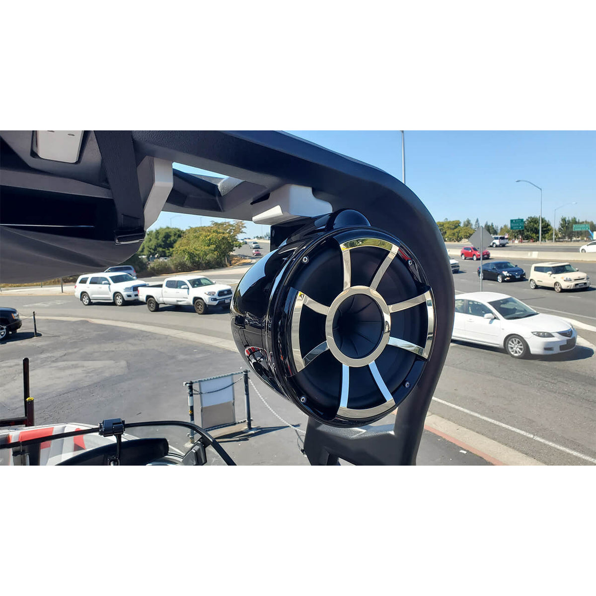ADP NAU-FCTA | Nautique Flight Control Tower Actuated Brushed Tower Speaker Brackets