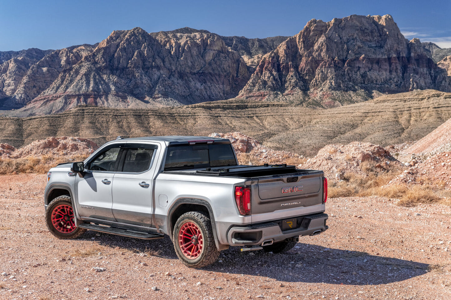 AMPamp-bedstep-2021-gmc-1500-denali-gray-lifestyle-01.jpg; AMPamp-research-bedstep2-2024-gmc-sierra-1500-75415-01A-ov-027.jpg; AMPamp-research-bedstep2-2024-gmc-sierra-1500-75415-01A-ov-046-2.jpg