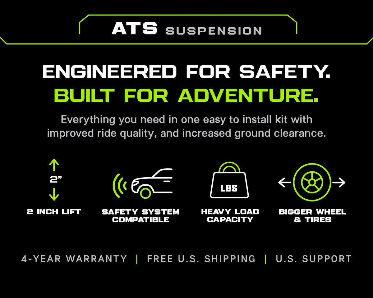 2" ATS Suspension Lift Kit for Toyota RAV4 (2019-2025)