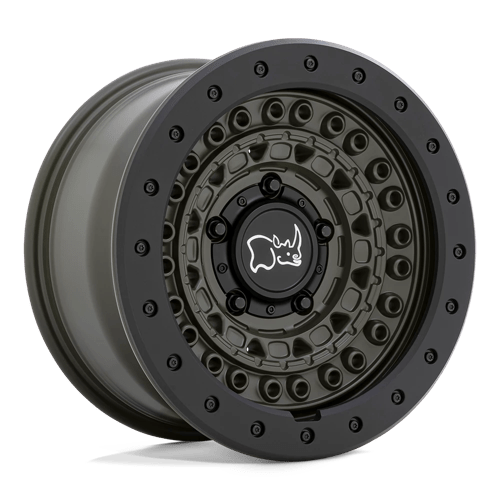 BARRICADE 17X8.5 6X5.5 112 OD-GRN-BK -18