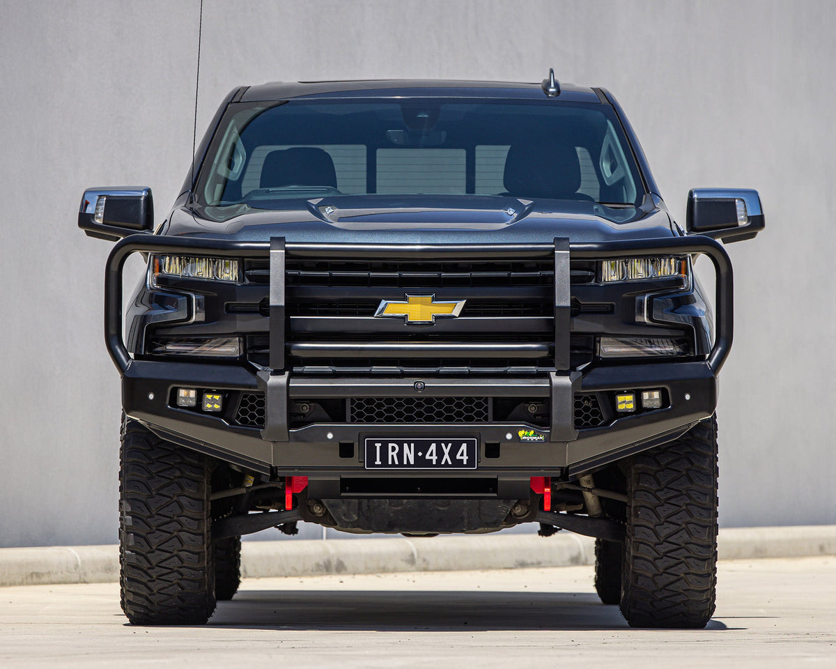 Apex Triple Hoop Front Bumper for Chevrolet Silverado 1500 (2019-2023)