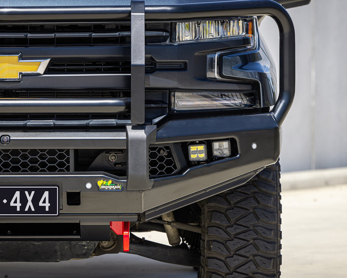 Apex Triple Hoop Front Bumper for Chevrolet Silverado 1500 (2019-2023)