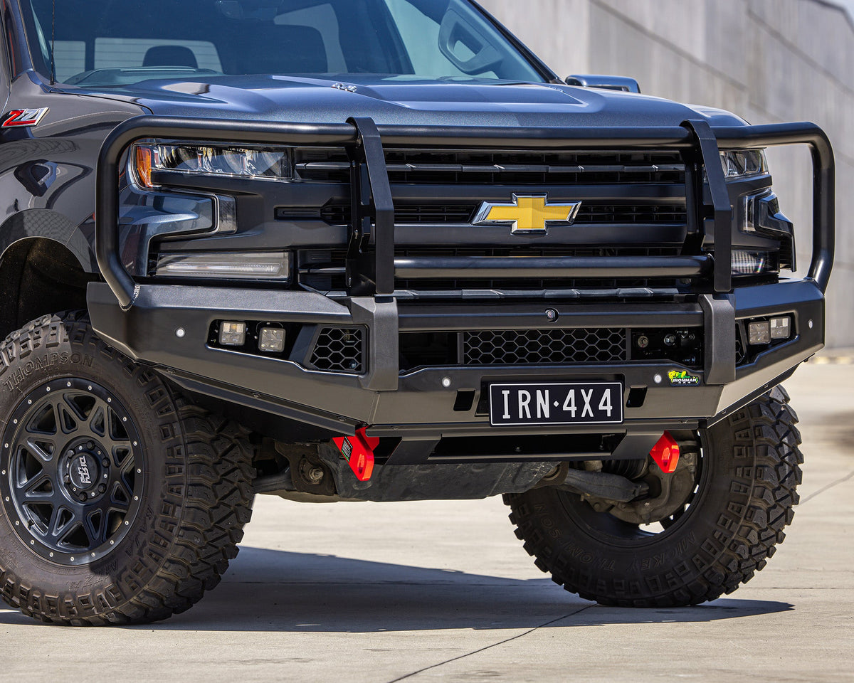 Apex Triple Hoop Front Bumper for Chevrolet Silverado 1500 (2019-2023)