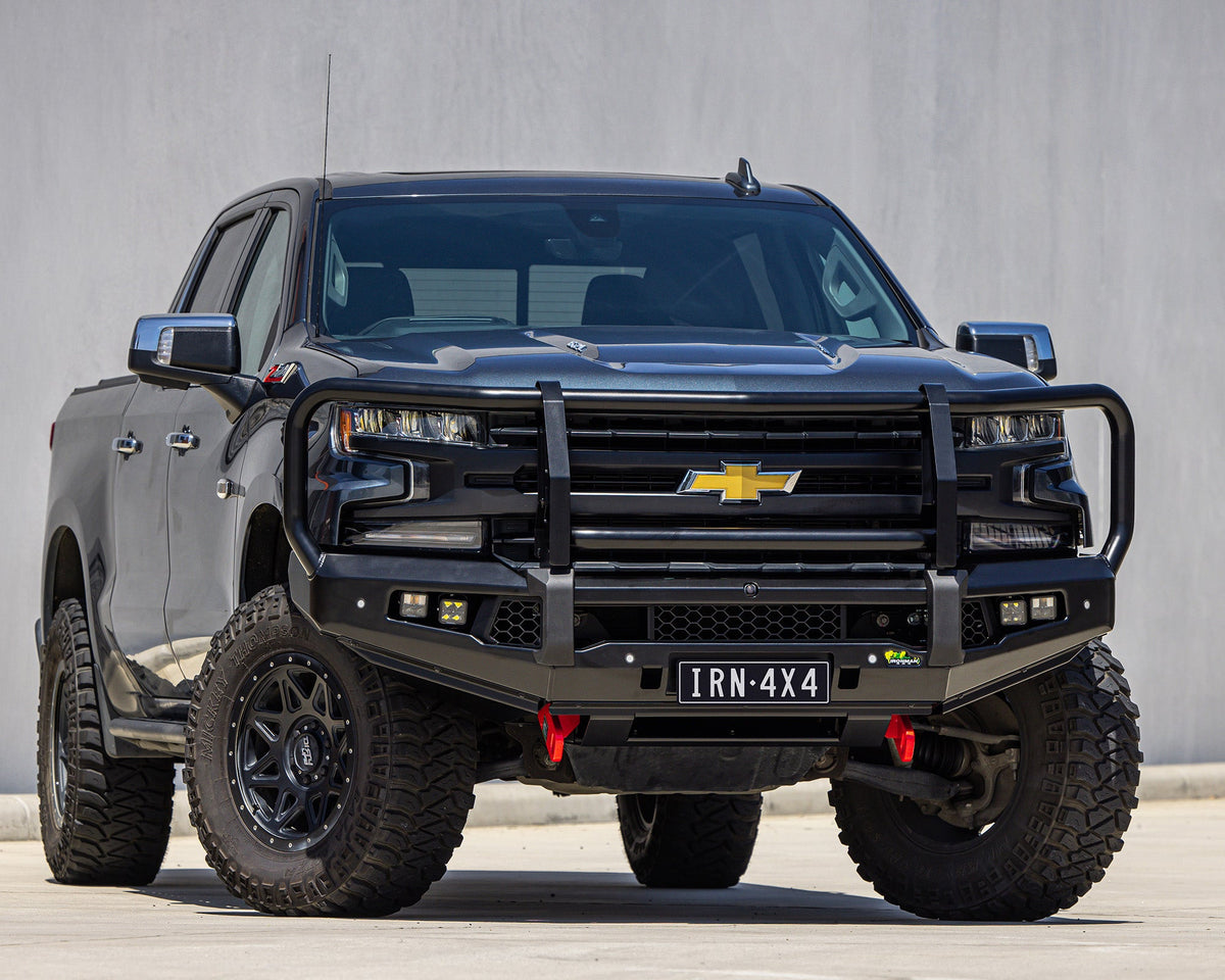 Apex Triple Hoop Front Bumper for Chevrolet Silverado 1500 (2019-2023)