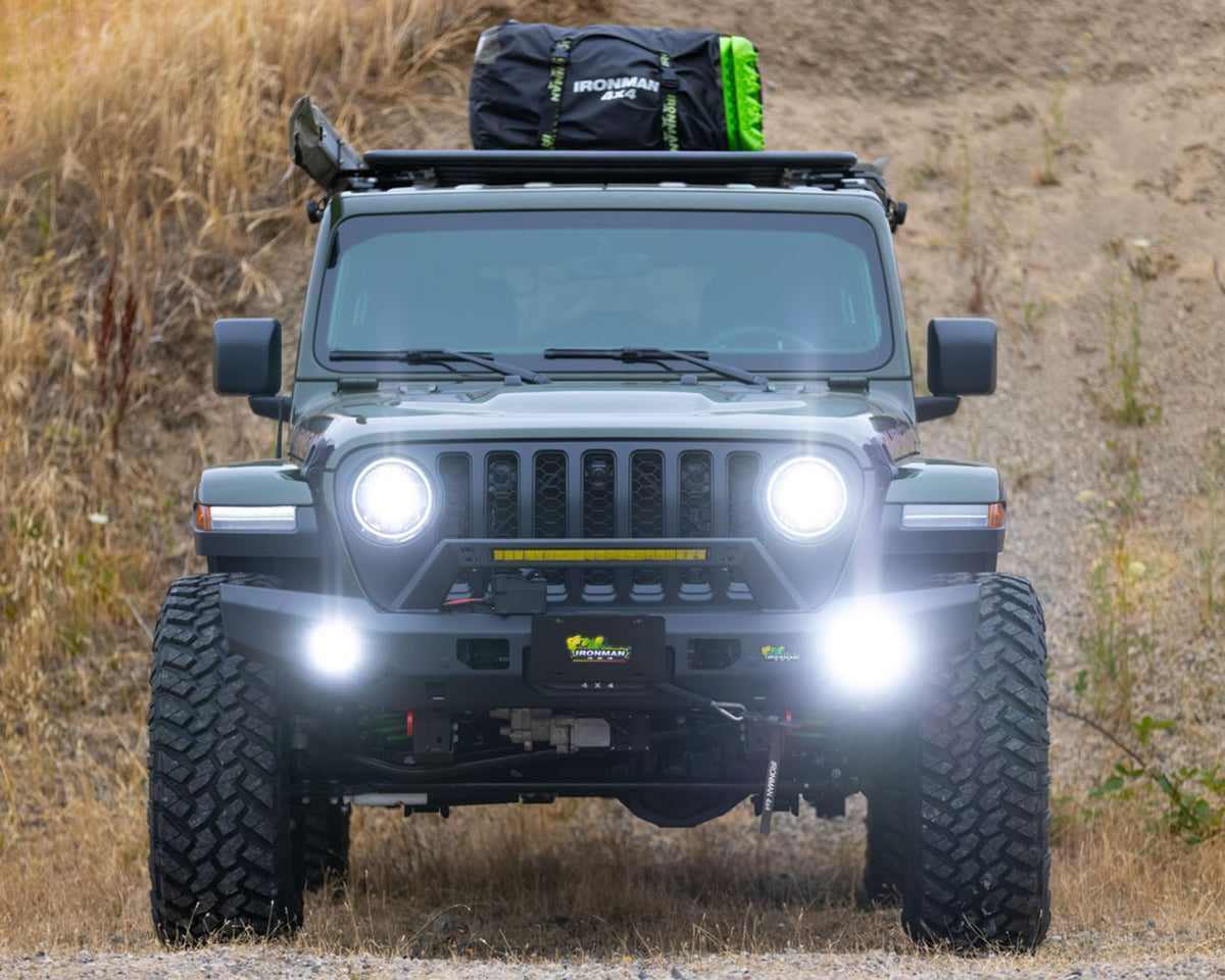 Raid Full Length Front Bumper Kit for Jeep Wrangler JL/JLU (2018+)