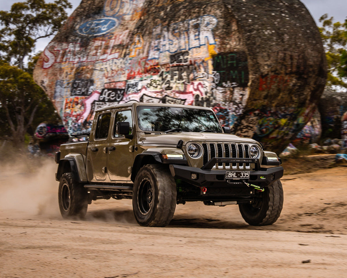 Raid Full Length Front Bumper Kit for Jeep Gladiator JT (2020+)