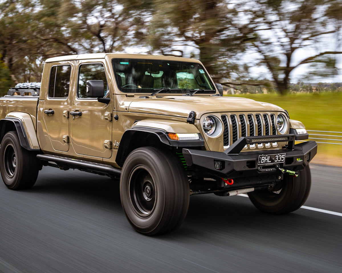 Raid Full Length Front Bumper Kit for Jeep Gladiator JT (2020+)