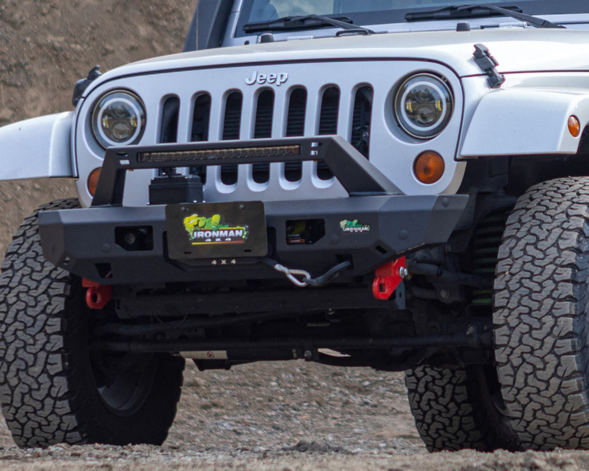 Raid Stubby Front Bumper Kit for Jeep Wrangler JK (2007-2017)