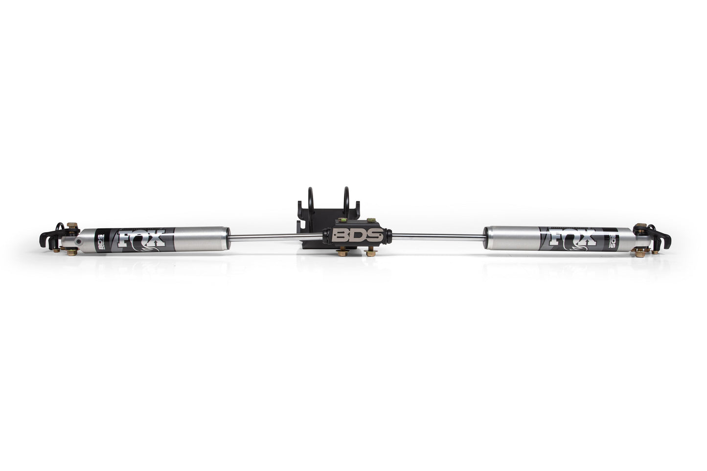 BDS Suspension Dual Steering Stabilizer Kit w/ FOX 2.0 Performance Shocks | Fits 0-2 Inch Lift | Ford F250/F350 Super Duty (05-25) 4WD - Trucks R Us