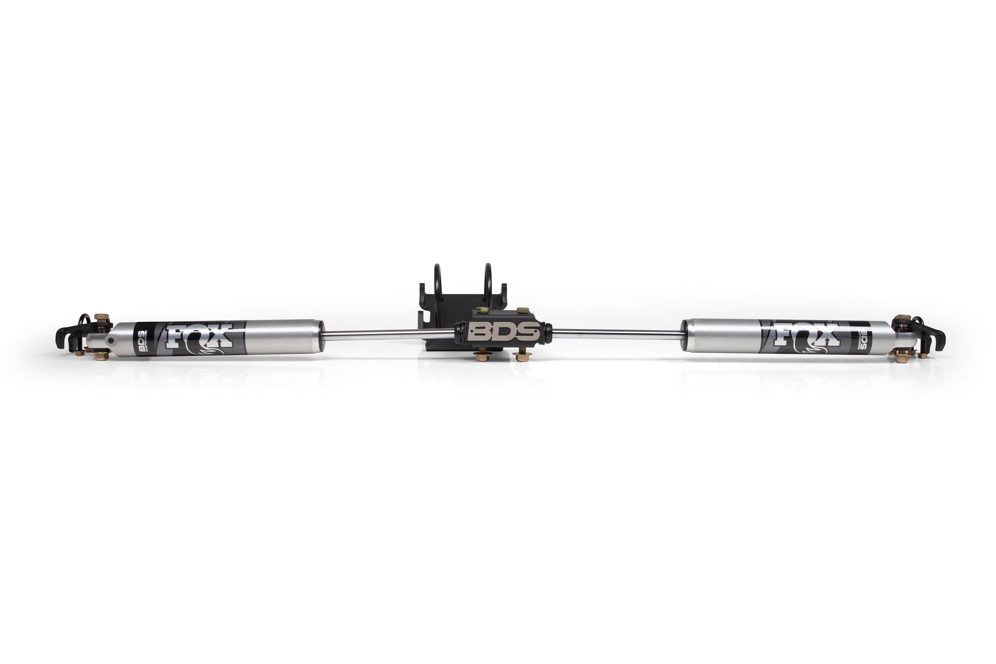 BDS Suspension Dual Steering Stabilizer Kit w/ FOX 2.0 Performance Shocks | Fits 0-2 Inch Lift | Ford F250/F350 Super Duty (05-24) 4WD - Trucks R Us