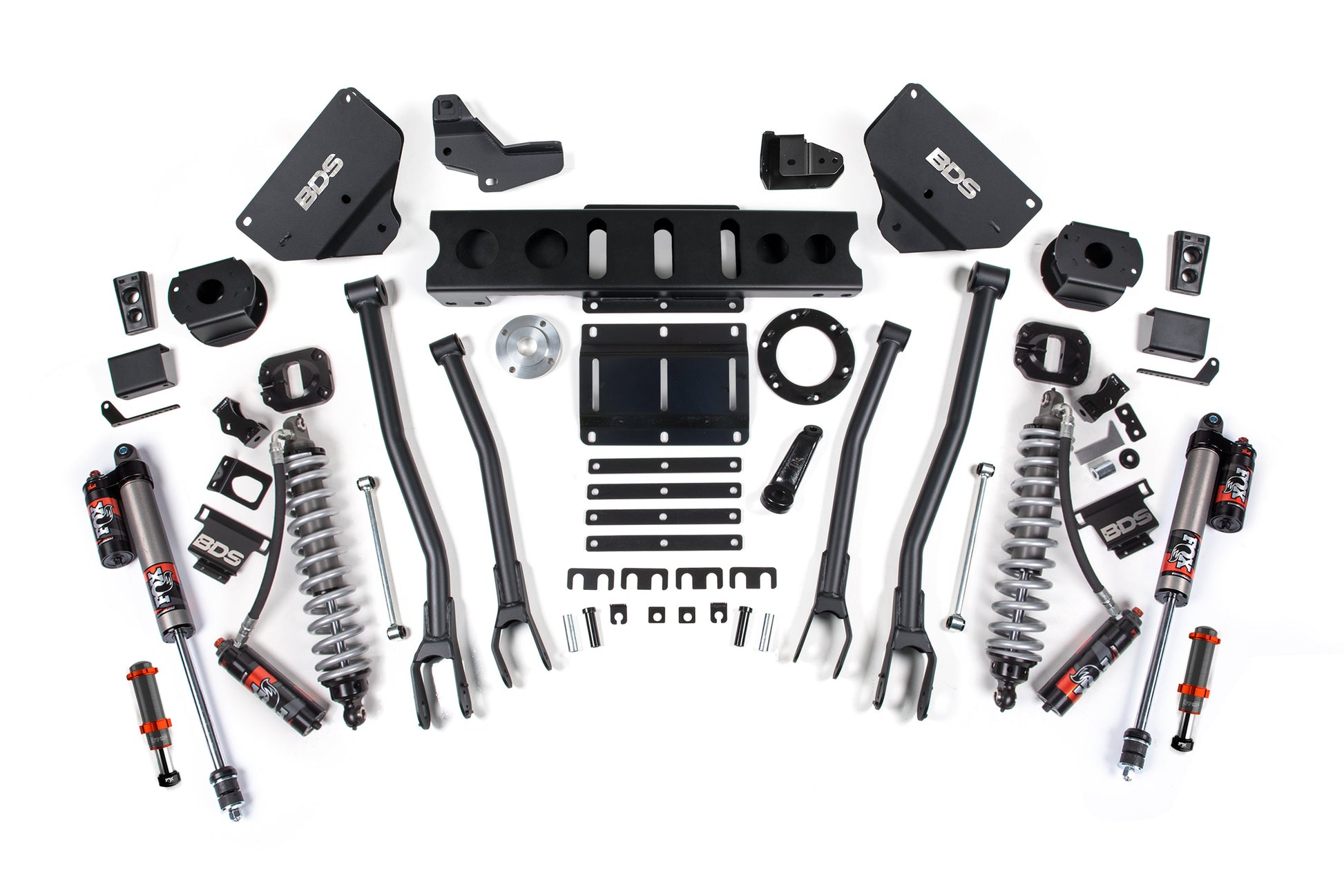BDS Suspension 6 Inch Lift Kit w/ 4-Link | FOX 2.5 Coil-Over Conversion - Performance Elite | Ram 2500 (14-18) 4WD | Diesel - Trucks R Us