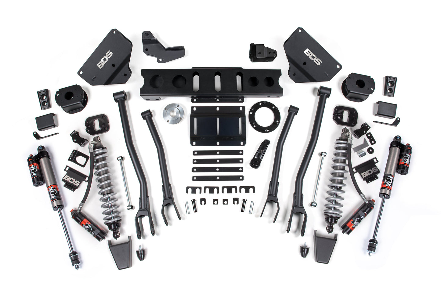 BDS Suspension 6 Inch Lift Kit w/ 4-Link | FOX 2.5 Coil-Over Conversion - Performance Elite | Ram 2500 (14-18) 4WD | Diesel