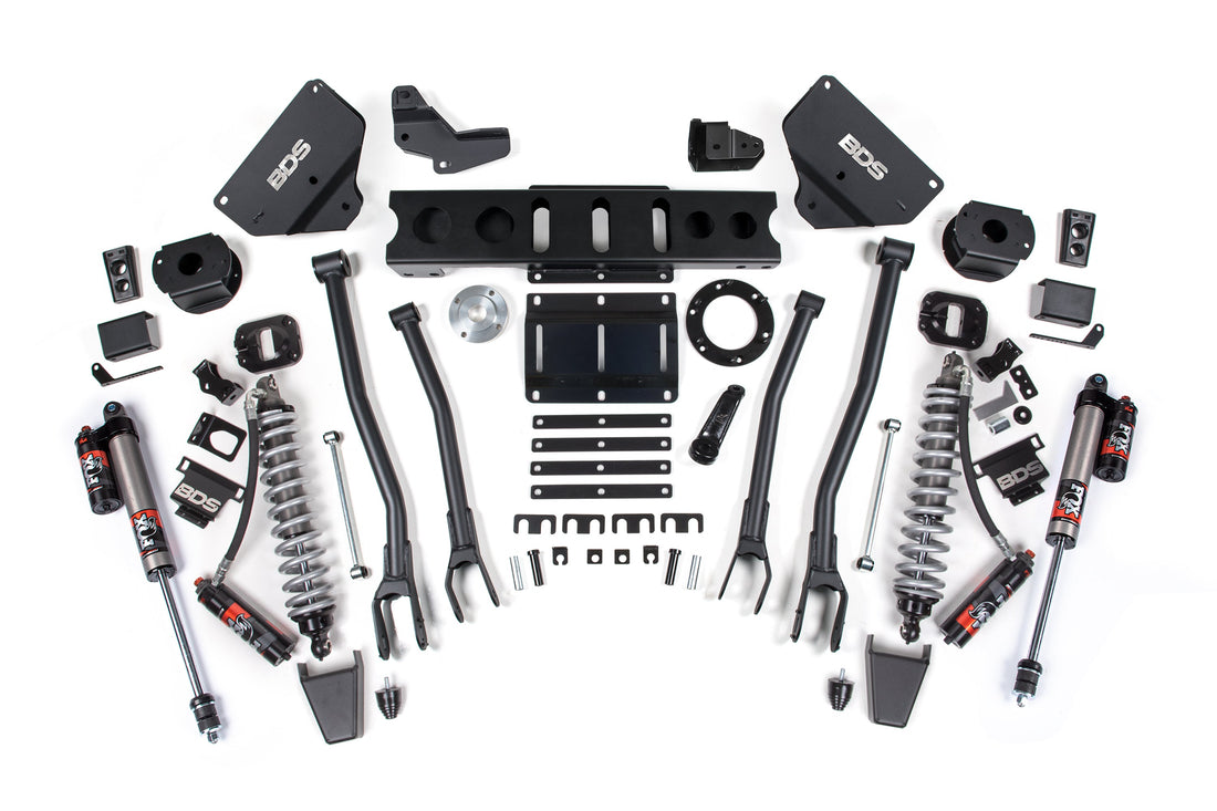 6 Inch Lift Kit w/ 4-Link | FOX 2.5 Coil-Over Conversion - Performance Elite | Ram 2500 (14-18) 4WD | Diesel - Trucks R Us