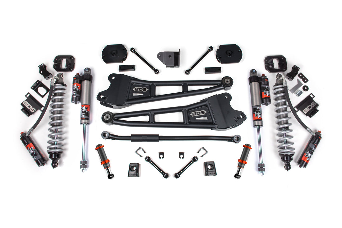BDS Suspension 3 Inch Lift Kit w/ Radius Arm | FOX 2.5 Coil-Over Conversion - Performance Elite | Ram 2500 (14-18) & (2025) 4WD | Diesel